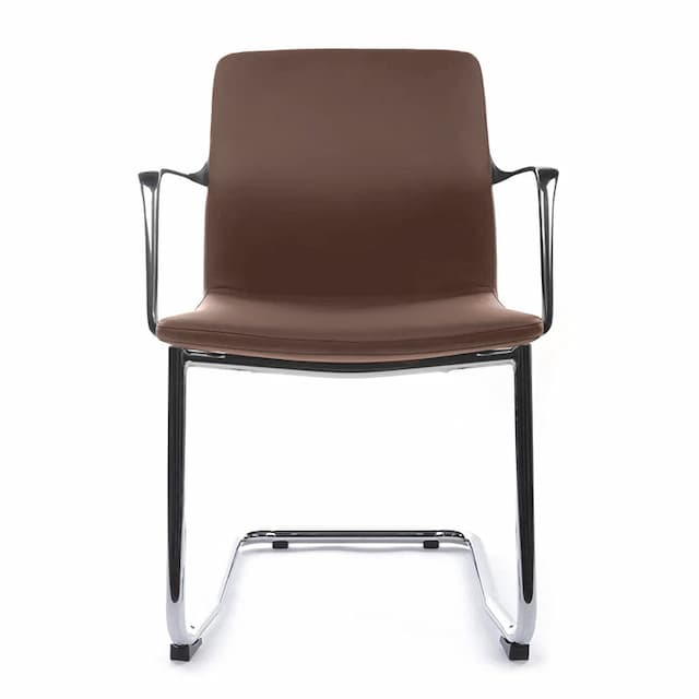 Кресло RV DESIGN Plaza-SF FK004-С11 светло-коричневый (1A MB915) натуральная кожа