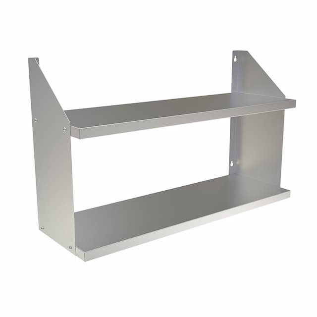 Полка настенная двух-уровневая КОБОР ПК2-100/30