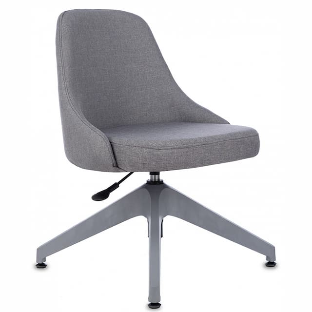 Кресло Бюрократ CH-340GLZ серый 38-404 крестов.4-луч. пластик пластик серый