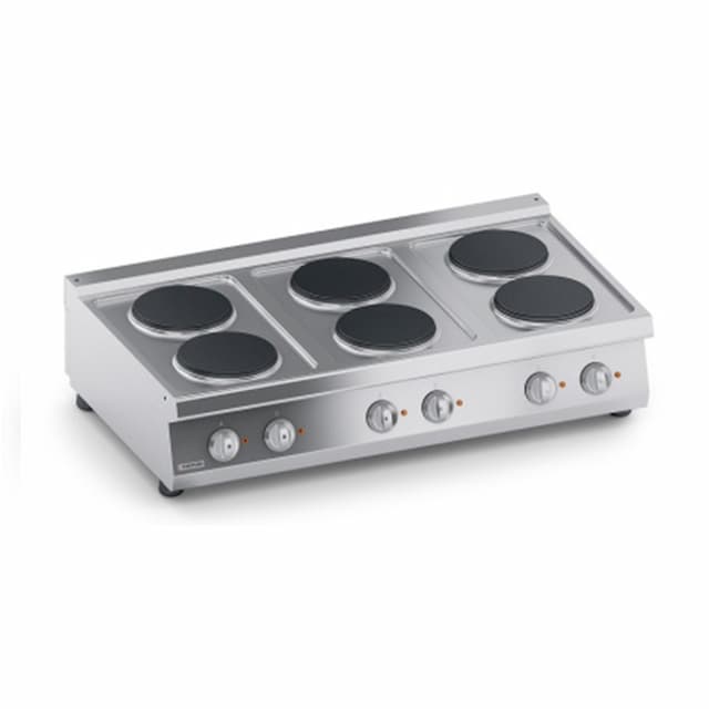 Плита VEROTERM VT7CUE15TT 6 конфорочная 700 серии настольная