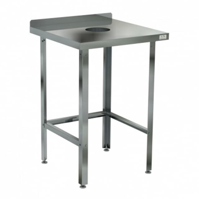 Стол для сбора пищевых отходов с бортом КОБОР СРОБ-60/70/430