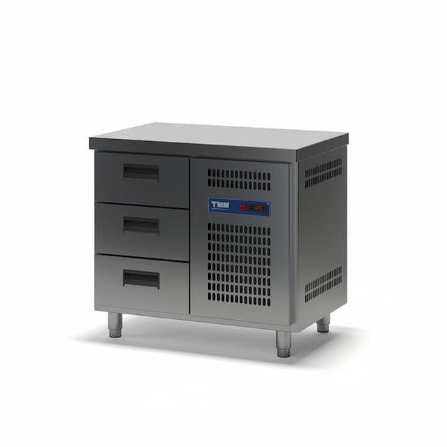 Стол холодильный ТММ СХСБ-1/3я  (без борта) (945х700х870)