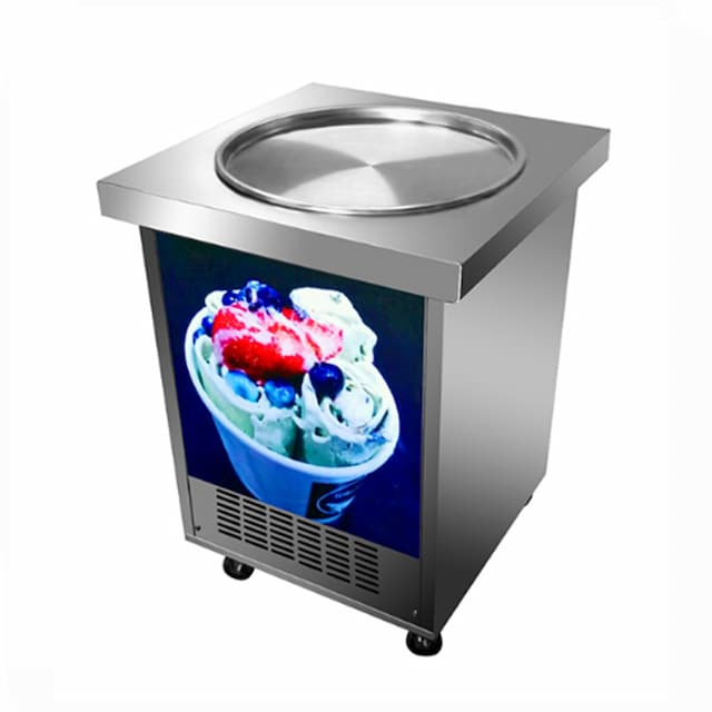 Фризер для ролл мороженого Foodatlas KCB-1Y (контейнеры, световой короб)