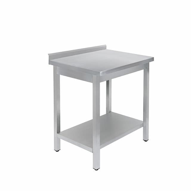 Стол универсальный Luxstahl СПУ-7/6 со сплошной полкой нерж